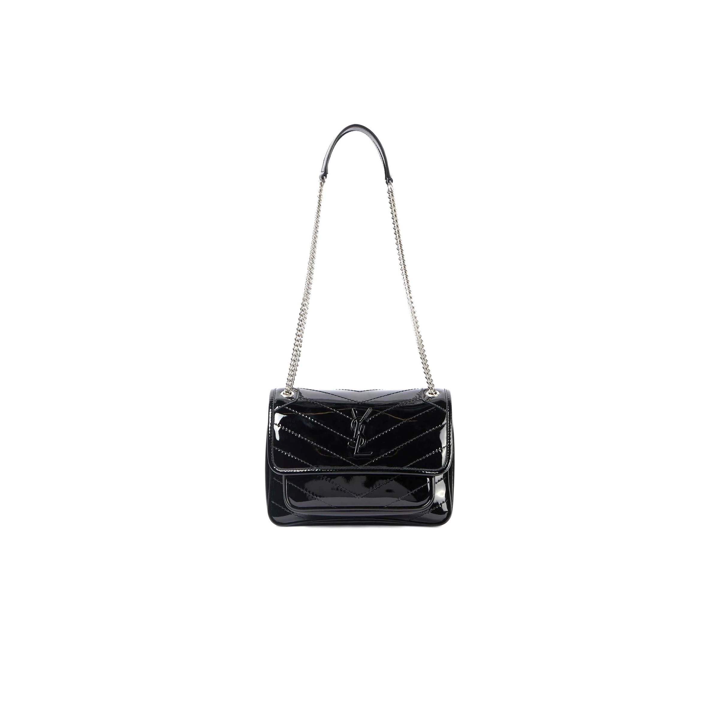 YSL NIKI BABY IN PATENT LEATHER 633151688954 (22*16.5*12cm)